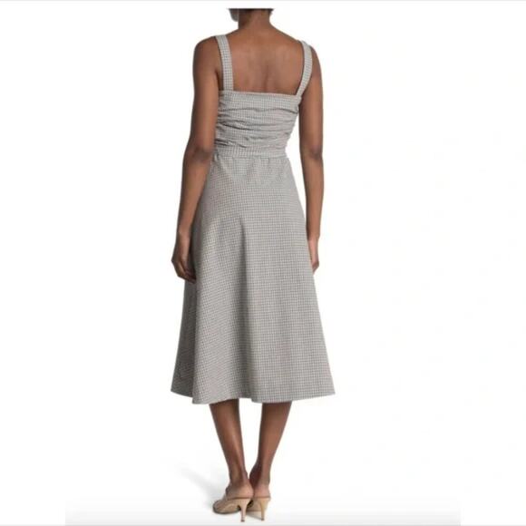 Veronica Beard Gingham Seersucker Positano Dress - Picture 2 of 13